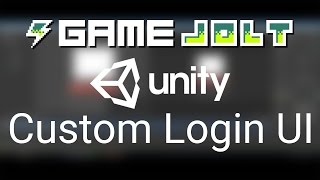 Unity | GameJolt API Custom UI Login