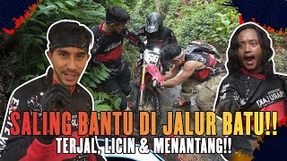 PAKAI CRF 150, O’BOY BARENG TIM #INIBARULAKI, LANJUT TRABAS DI JALUR CIMAUNG 2!!