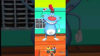 Oggy Run (Level 2) | Oggy And The Cockroaches | Sonal Digital | #shorts