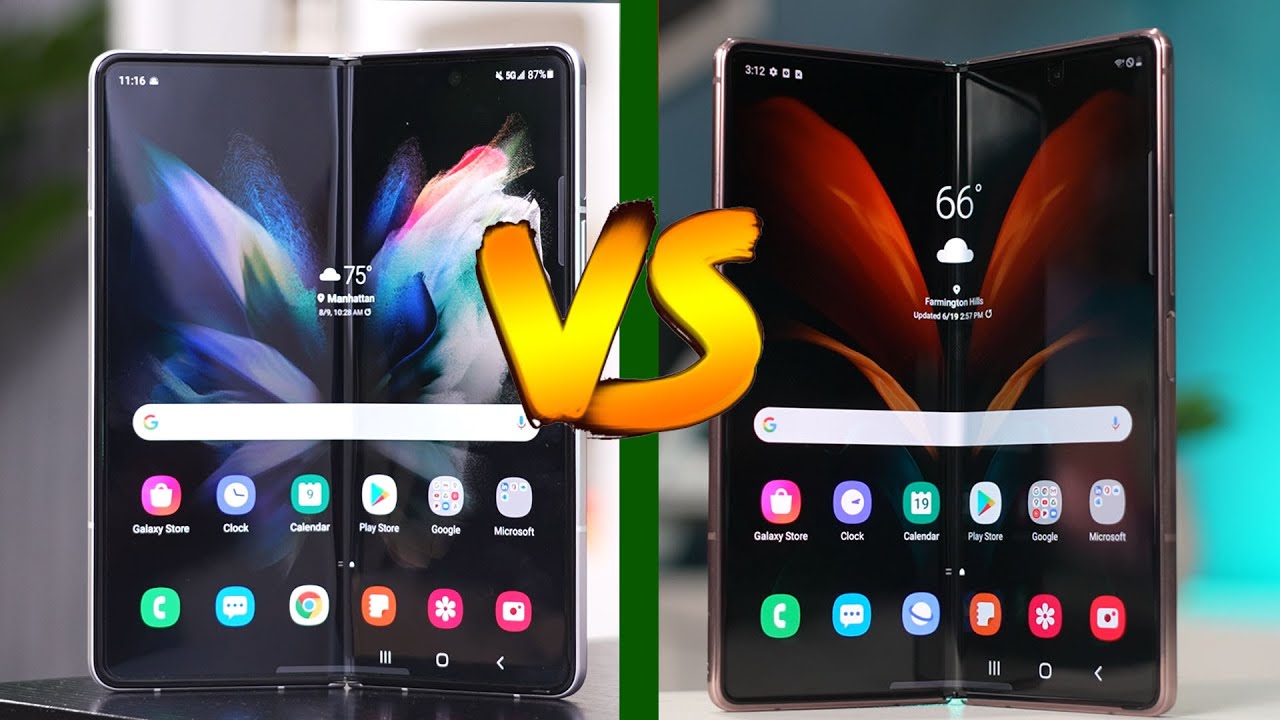 Galaxy Z Fold 3 Vs. Z Fold 2 // Is The UPGRADE Worth It? - YouTube