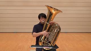 【吹奏楽】毎日のウォームアップ練習　チューバ：石川佳秀