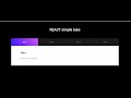 Build React.js Material-UI Multiple Tabs Layout Component Using Array of Objects in JSX & Javascript