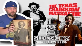 Unboxing Leatherface Texas Chainsaw Massacre Sideshow 1/6th Scale Fun Review