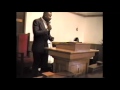 Pastor Derrick McLean - Preaching in 1993