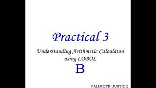 COBOL 3B- Understanding Arithmetic calculations using COBOL