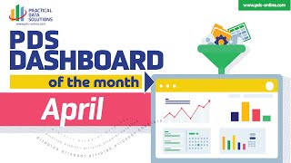 April Dashboard of the Month Physician Compensation KPI Visualization