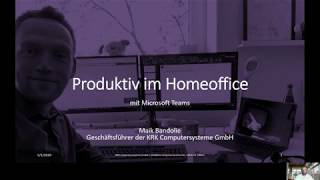 Produktiv im HomeOffice