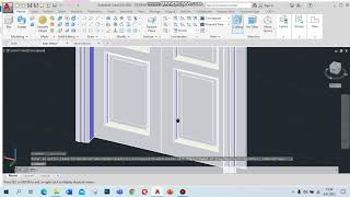 AutoCAD 3D Tarihi Kapı Modelleme 2 (Geleneksel Konut)