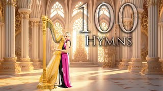 Heavenly Harp Hymns 😌 100 Hymn Instrumentals to Increase Faith