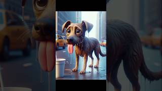 Thirsty dog | generated by AI | #ai #cat #doglover #viralvideo #cute #youtubeshorts #ytshorts