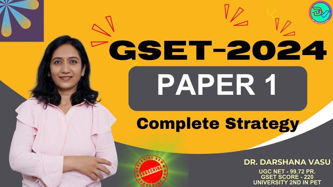 GSET 2024 | Complete Strategy - YouTube