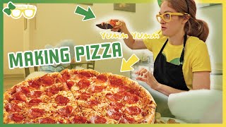 Brecky Breck Makes a Pizza | Videos for Kids