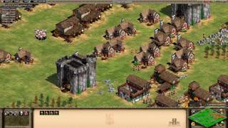 Age of Empires II - Britons Vs Teutons 1v1 Deathmatch