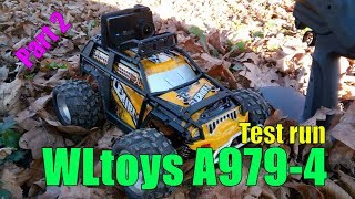 WLtoys A979-4 - Hi Speed 1/18 Desert Truck - Review Part 2