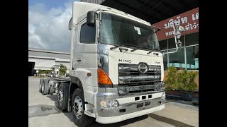 12 ล้อ HINO S700 เครื่อง E13C สั่งความยาวของคัสซีได้ค่า - รถบรรทุก