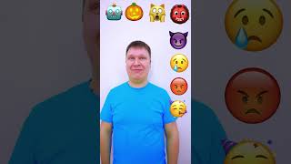 Emoji Challenge - Cartoon face characters | #shorts by Tiktomiki