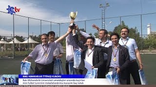 BMU-da müəllimlər arasında futbol turniri keçirilib_ETV Xəbər