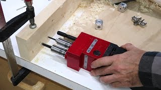 A square drill for round holes