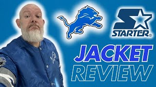 Detroit Lions Starter Jacket from NFL Shop Review