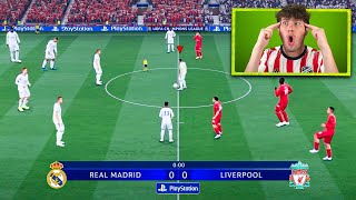 Playing the UCL Final... With GIANT Players!