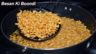 Homemade Boondi Recipe - Besan Ki Boondi for Dahi Boondi chaat - Special Ramadan Recipe