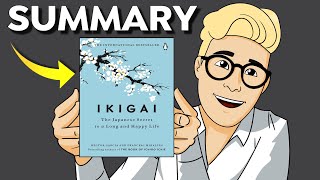 Ikigai Summary (Animated) - Live a Long AND Happy Life by Finding Your Ikigai (Reason to Wake Up)