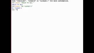 Python for Beginners 2 - Print & Variables