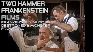 Two Hammer Frankenstein Films