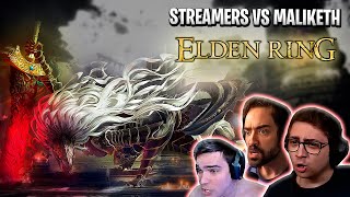 RELEMBRAR É VIVER: O BOSS MAIS F#D4 DE ELDEN RING ? STREAMERS ENFRENTANDO MALIKETH ELDEN RING