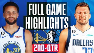 GOLDEN STATE WARRIORS vs DALLAS MAVERICKS HIGHLIGHTS 2ND -QTR HD | 2024 NBA season | 3/13/2024