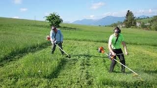 Husqvarna 525 RX vs Regular Brush Cutter 0.8 kW/1.07 hp - Love Scything 40