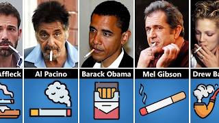 Famous People Who Smoke Cigarettes | Celebrity Smokers Revealed | Rizdata