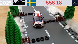 WRC SSS 18 LIVE | 2025 Rally Sweden 🇸🇪| PaperCup WRC Stop Motion Season