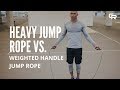 Heavy Jump Rope vs Weighted Handle Jump Rope [Crossrope]