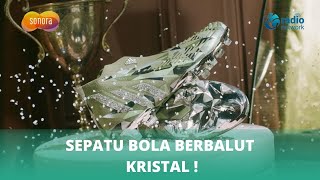 MEWAH BANGET ! SEPATU BOLA BERBALUT KRISTAL