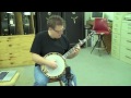 ned luberecki playing the kel kroydon kk granada banjo