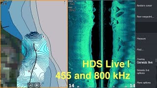 Lowrance HDS Live | Active Imaging Uses 455 or 800 kHz