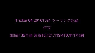 トリッカー Tricker'04 20161031-13 県道121号線 (蛇石峠) (伊豆)