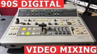 1990s Digital Professional Video Mixer : Panasonic WJ MX12 : Full Review \u0026 Tutorial ( How Too )