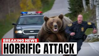 Police Officers Face DEADLIEST Grizzly Bear Attack on December 25th, 2024