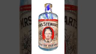 ( ͠👁 ͜ʖ ͠👁 ) INK ANIMATION | ANTIQUE 1941 MRS. STEWART'S BLUING GLASS BOTTLE