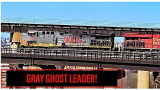 [HD] KCS GRAY GHOST ROLLS THROUGH THE  BUSY METRO! + TONS OF UP \u0026 BNSF TRAIN ACTION IN KC \u0026 TOPEKA!