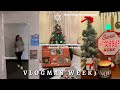 VLOGMAS WEEK 3: finals week, xmas decorating & countdown socks!