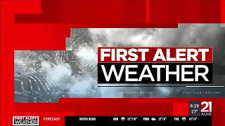 First Alert Forecast: Meteorologist Brian Barrett Sunday Morning Weather