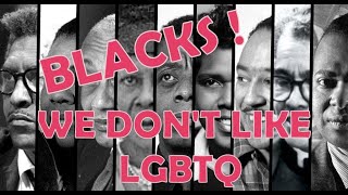 Black People Don't Like Gay People ??