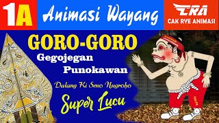 (Part 1A) Animasi Wayang Lucu Gegojegan Punokawan (Goro Goro Lucu) Dalang Ki Seno Nugroho