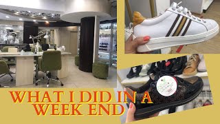 WHAT I DID IN A WEEK END 🤗 | MINI UNBOXING OF ARA SHOES 👟