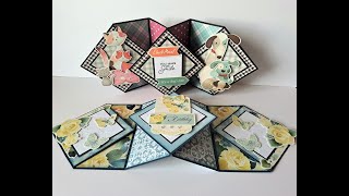 Crafter's Companion Triple Floating Diamond Cards