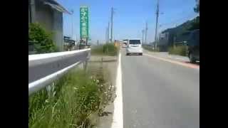 【自転車車載】春日部市赤沼付近〜杉戸町付近(2015/05/30)