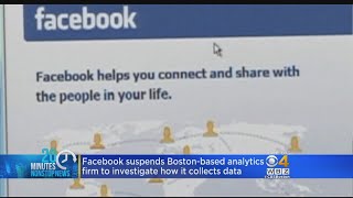 Facebook Suspends Boston-Based Analytics Firm Over Data Usage